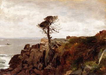 1877 Painting - Nomans Land 1877 scenery Sanford Robinson Gifford